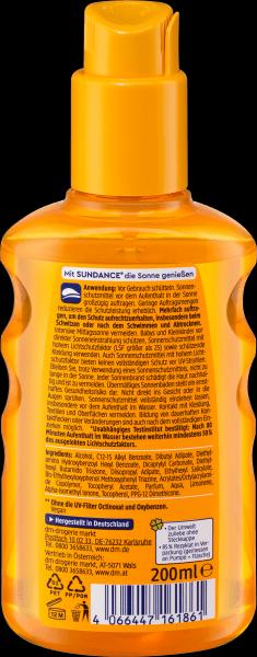 Actual product image dm Sundance Transparent sun spray (Sun spray, SPF 50+, 200 ml)