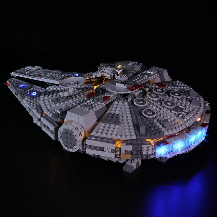 Actual product image BrickBling LED Licht Set für LEGO Millennium Falcon (75257)
