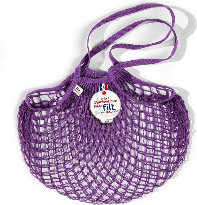 Actual product image Filt - Einkaufsnetz mit langem Griff violet