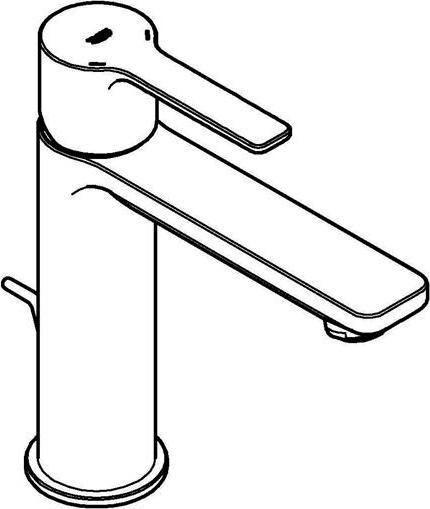 Produktbild Grohe Lineare Einhand-Waschtischbatterie S-Size