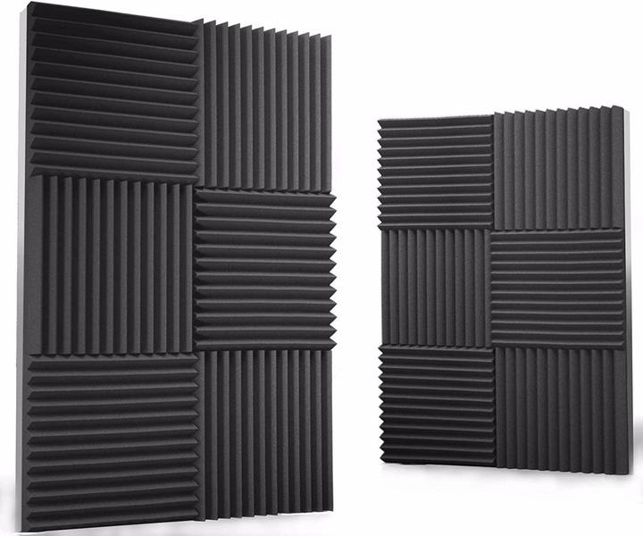 Image du produit Kuchoow Absorbeur de son Mousse acoustique, 24 pièces (24 pcs)