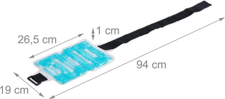 Actual product image Relaxdays 4x cold belt (4 x, 380 g)