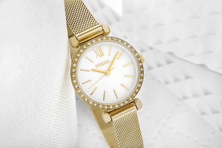 Image du produit Fossil Tillie Mini Damenuhr BQ3898 + BOX (Montre analogique, 26 mm)