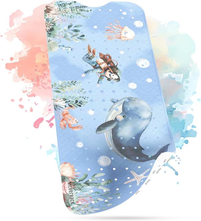 Wal Unterwasserwelt Blau DelfinPiratMeerjungfrauWalZirkusFlamingoKakaduLeopardPapagei