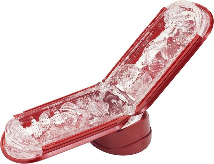 Actual product image Tenga Flip 0 Red Warmer