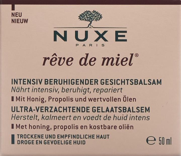 Produktbild Nuxe Rêve de Miel - intensiv beruhigender Gesichtsbalsam (50 ml, Gesichtsbalsam)