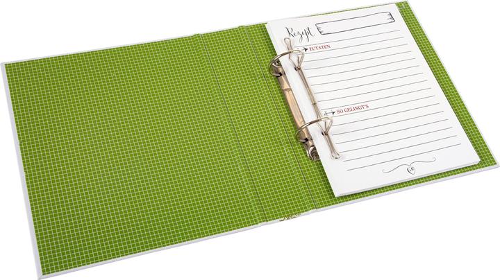 Produktbild Goldbuch Rezept-Ordner 22x17 Wildblumen (21 x 22 cm, Liniert, Harter Einband)