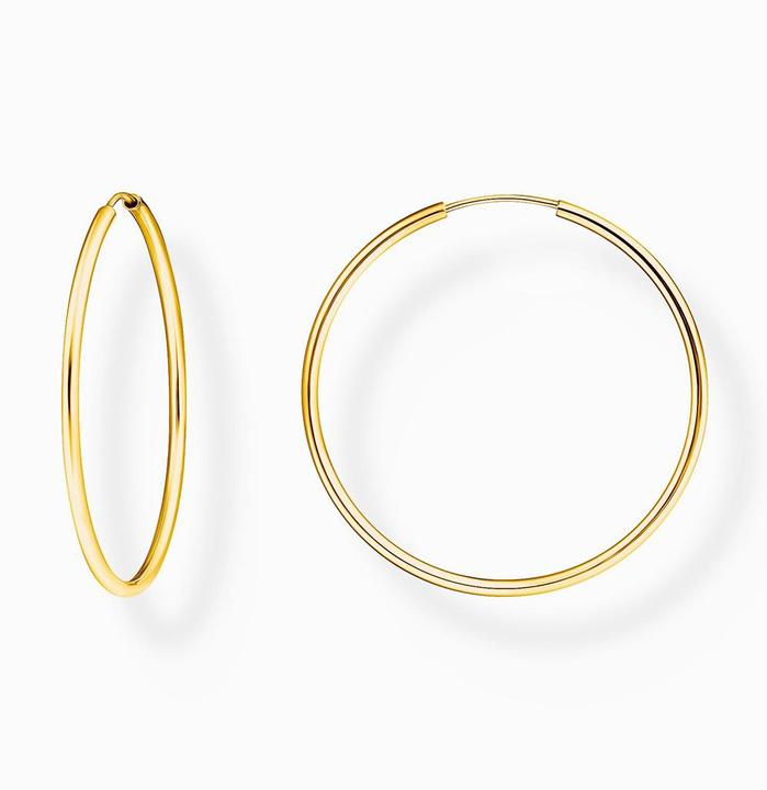 Image du produit Thomas Sabo Creolen (Or jaune 750 plaqué or, Argent sterling 925)