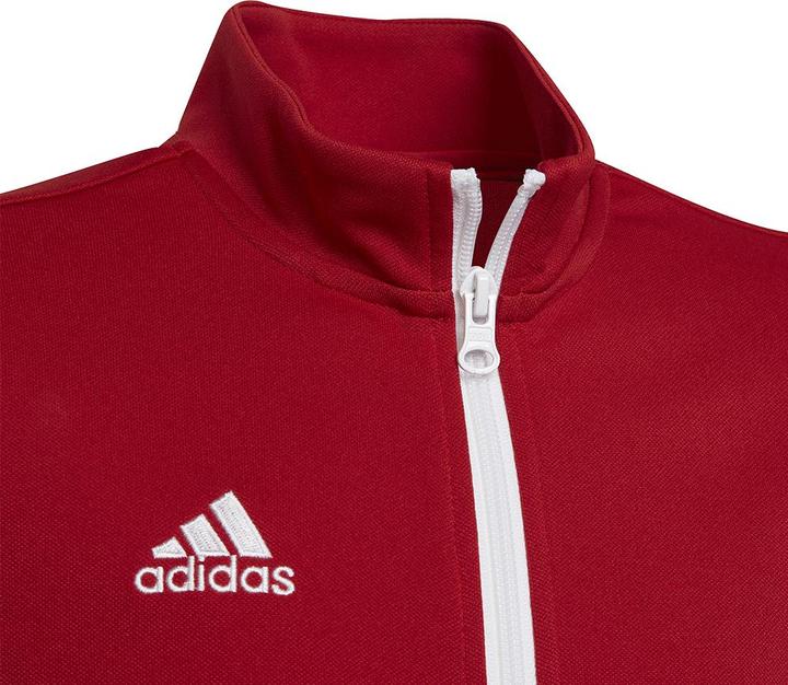 Actual product image adidas entrada 22 Tk Jkt children's sweater red H57563 (140cm) (140)