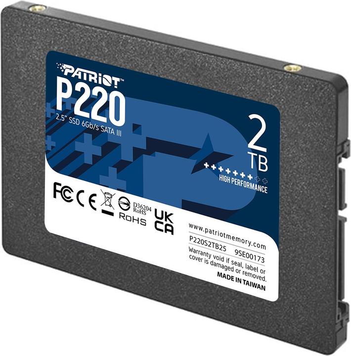 Image du produit Patriot P220 (2000 Go, 2.5")