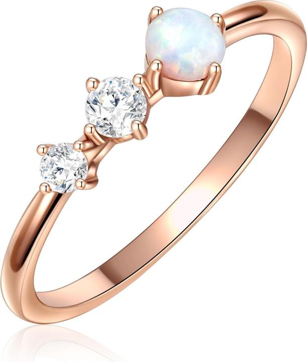 Produktbild Glanzstücke München Damen Sterling Silber Zirkonia roségold - 26579 (54, 925 Silber)