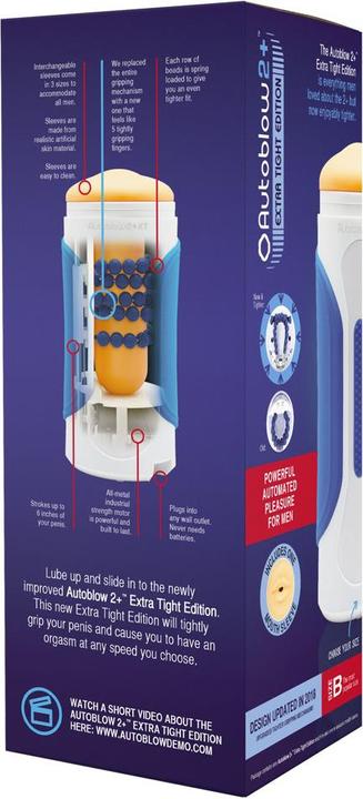 Actual product image Autoblow Extra Tight Edition