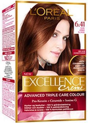 Produktbild L'Oréal Paris LÂ'OrÃ©al Paris - Permanent hair color Excellence Universal Nudes Excellence 48 ml - Shade: 6U Darko (6U Darko)
