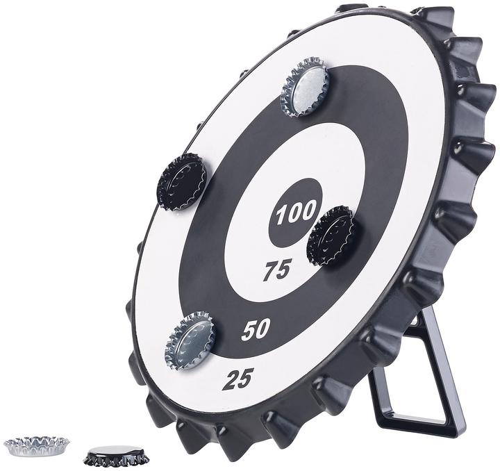 Immagine prodotto Playtastic Gioco di freccette magnetico con 6 tappi di sughero, Ø 24 cm