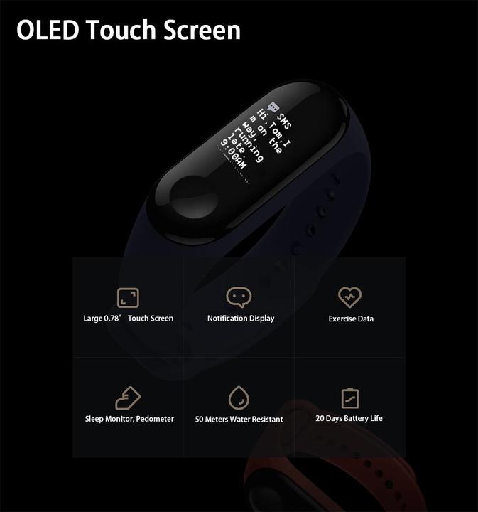 Produktbild Xiaomi Mi Band 3 (17.90 mm)