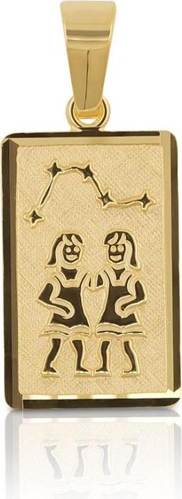 Actual product image Muau Twins (750, 14 K gold)