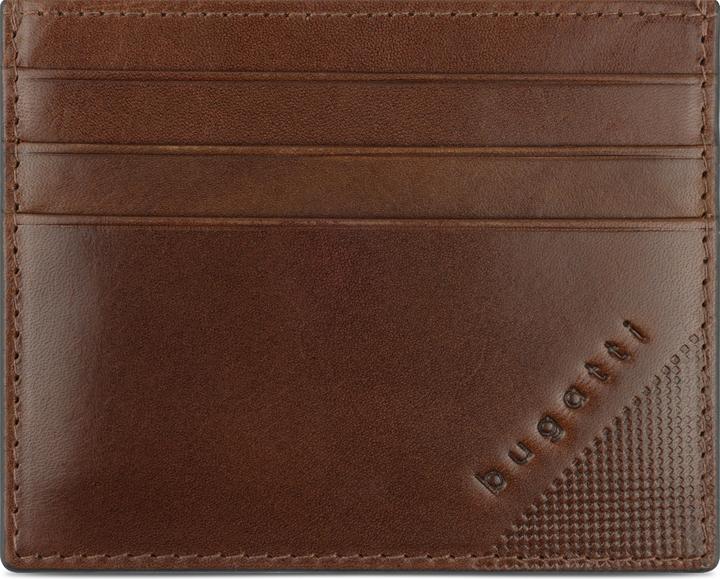 Bugatti Nobile Kreditkartenetui RFID Schutz Leder 10 cm