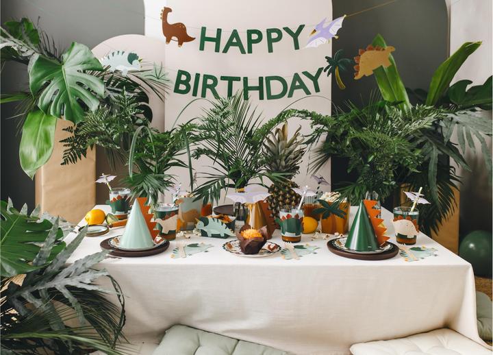 Actual product image Partydeco Happy Birthday Dino