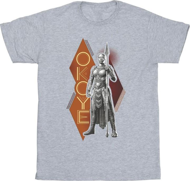 Actual product image Mens Wakanda Forever Okoye Stance T-Shirt (XL)