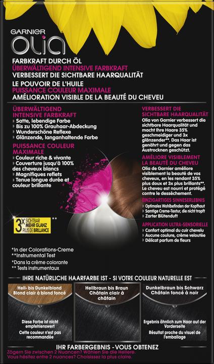 Produktbild Garnier Olia (2 Schwarzer Diamant)