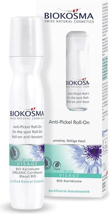 Image du produit Biokosma Roll on anti-bouton Pure Visage (15 ml, Crème de jour)