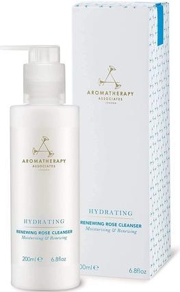 Produktbild Aromatherapy Associates Hydrating Renewing Rose Cleanser with Damask Rose, Geranium & Jojoba Oil 200ml (Reinigungstücher, 200 ml)