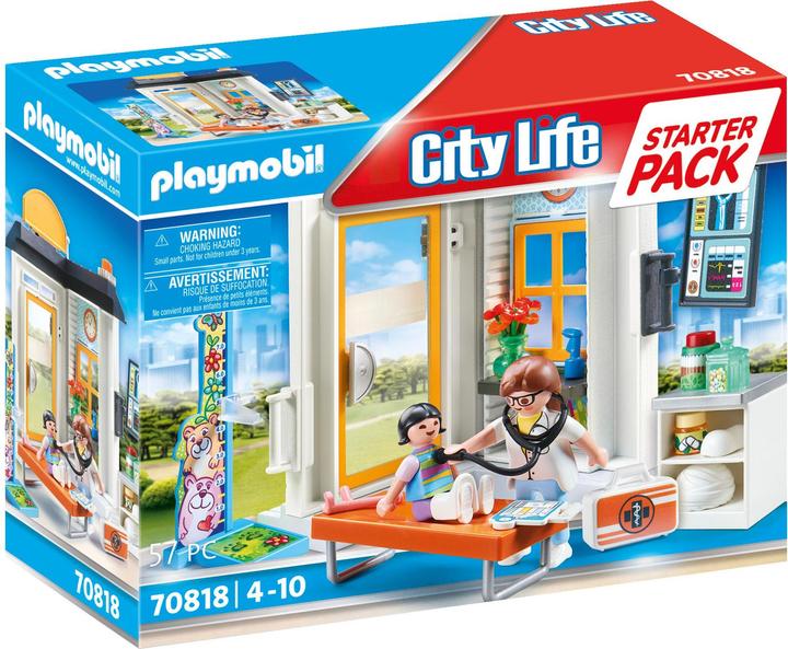 Produktbild Playmobil Starter Pack Kinderärztin (70818, Playmobil City Life)