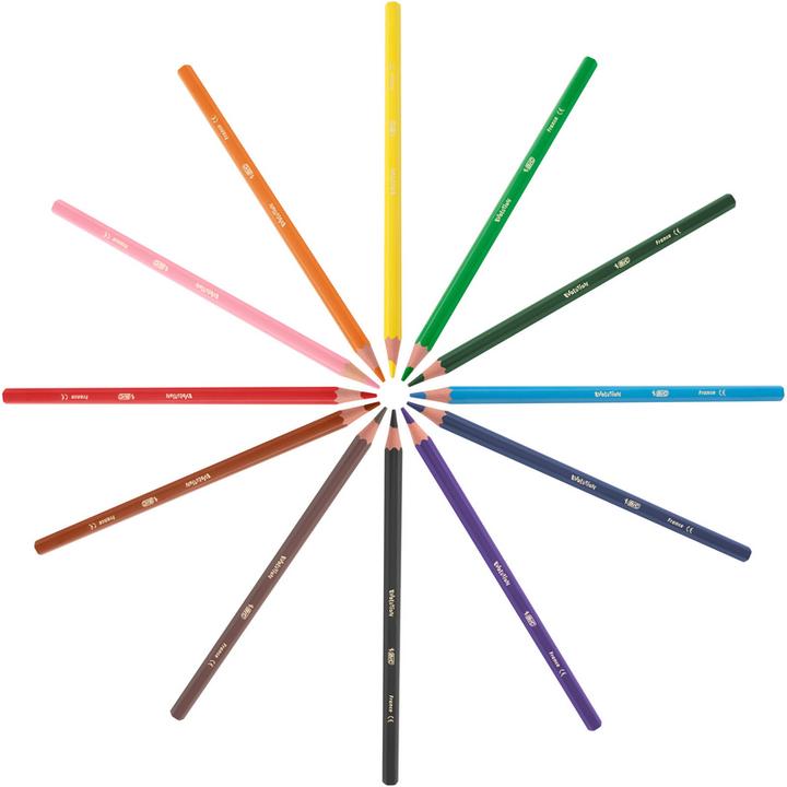 Immagine prodotto Bic Kids Matite colorate Evolution (Multicolore, 12 x)