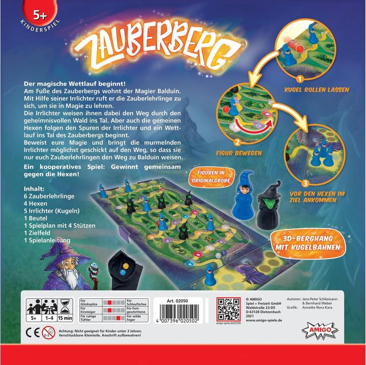 Produktbild Amigo Kinderspiel Zauberberg (Deutsch, Französisch, Italienisch)