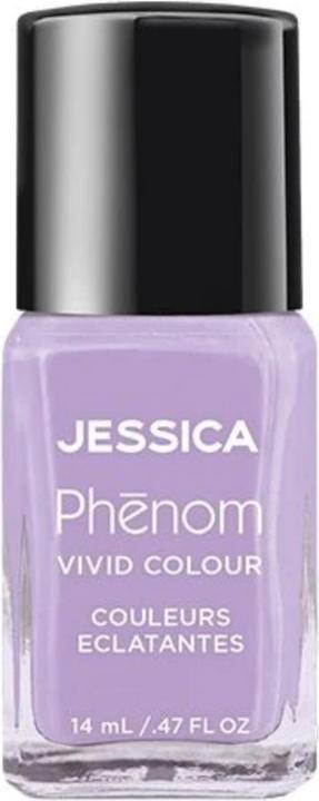 Image du produit Jessica Phenom Vivid Colour Vernis à ongles longue durée de type gel sans lampe UV miel lavande 14ml (Miel de lavande, Vernis à ongles effet gel)