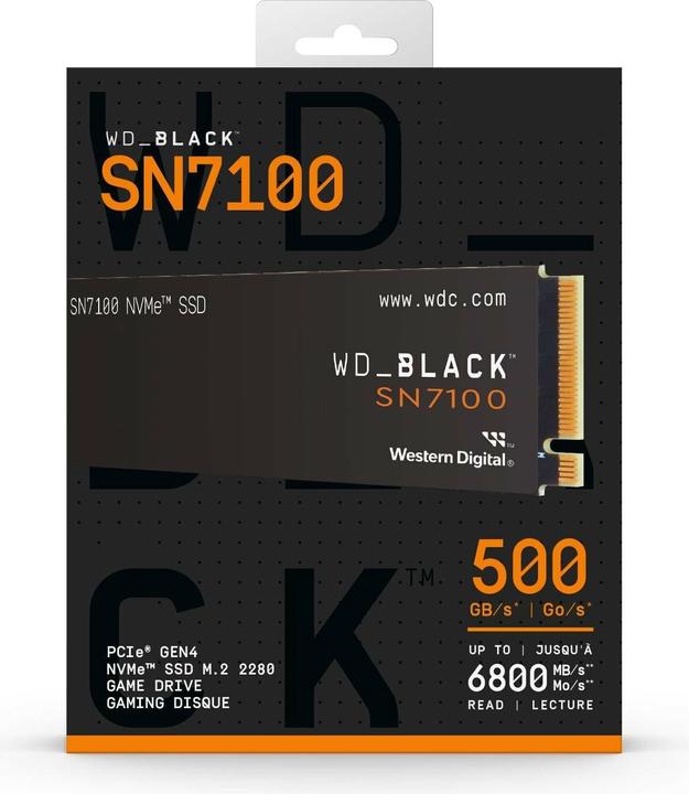 Produktbild WD Black SN7100 (500 GB, M.2 2280)