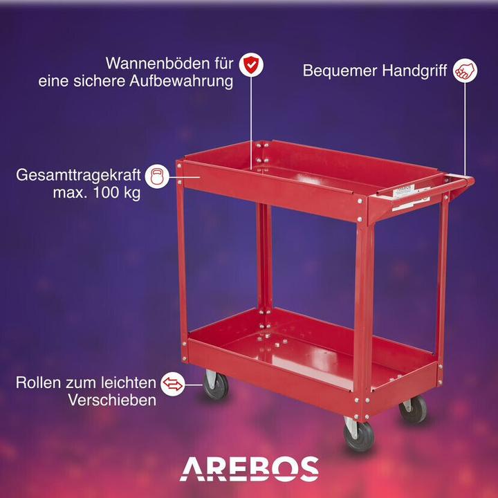 Produktbild Arebos Werkstattwagen (1 x)