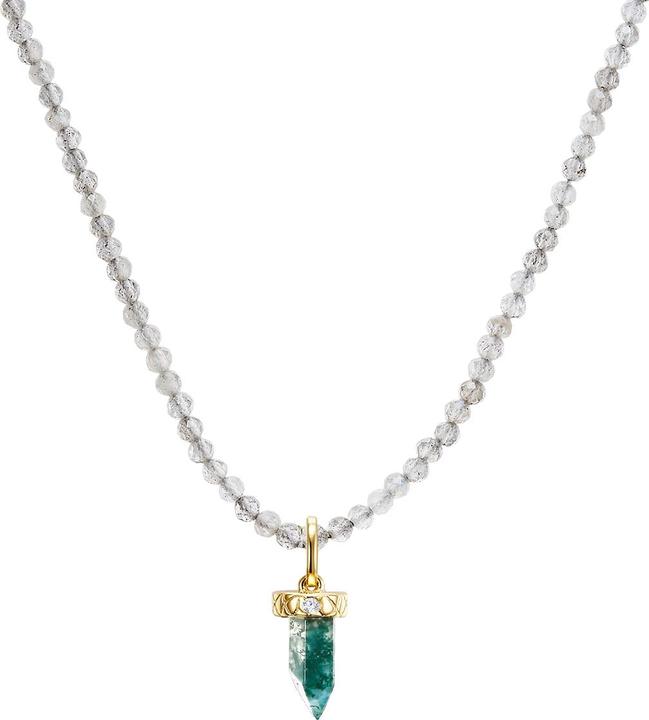 Glanzstücke München Damen Sterling Silber Zirkonia gelbgold 40,0 cm Basiskette + 5,0 cm Verlängerung - 26935 (Sterling Silber, 40 - 45 cm)