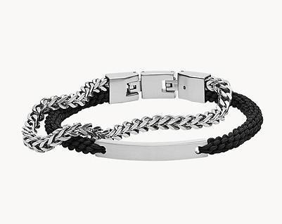 Image du produit Fossil Vintage Casual (19.50 cm, Cuir, Acier inoxydable)