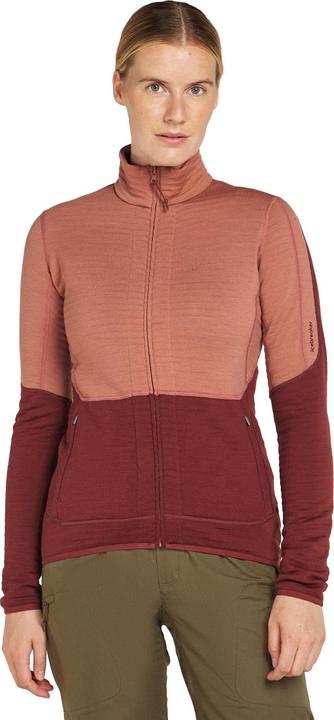 Produktbild Icebreaker Women's Merino 400 RealFleece Descender L/S Zip (XL)