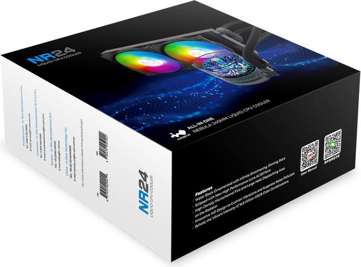 Productafbeelding In Win Kit Waterkoeling AIO NR RGB - 240mm (Noir)
