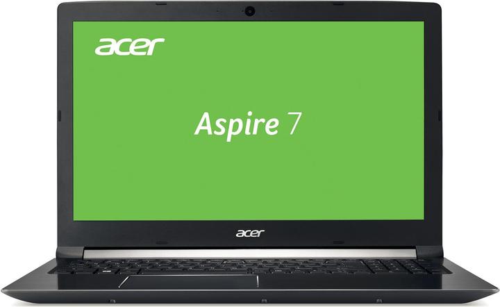 Acer Aspire 7 A715-72G-75A6 (15.60", Intel Core i7-8750H, 16 GB, 256 GB, CH)