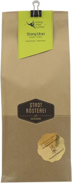 Actual product image Stadt Rösterei orangutan (500 g, Dark roast)