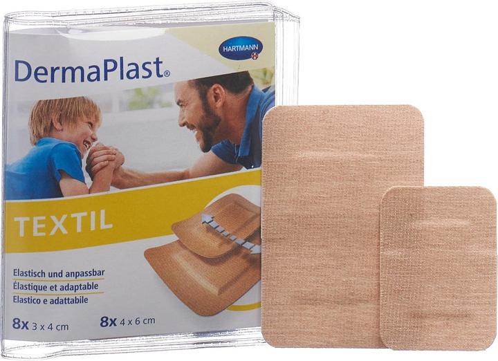 Actual product image DermaPlast Textile plaster (16 x)