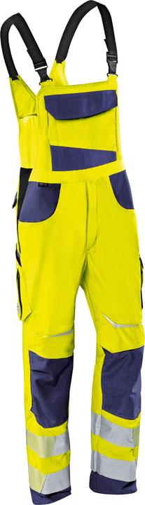 Kübler Latzhose REFLECTIQ PSA 2 warngelb/dunkelblau Form 3207 Grösse 48 (48)