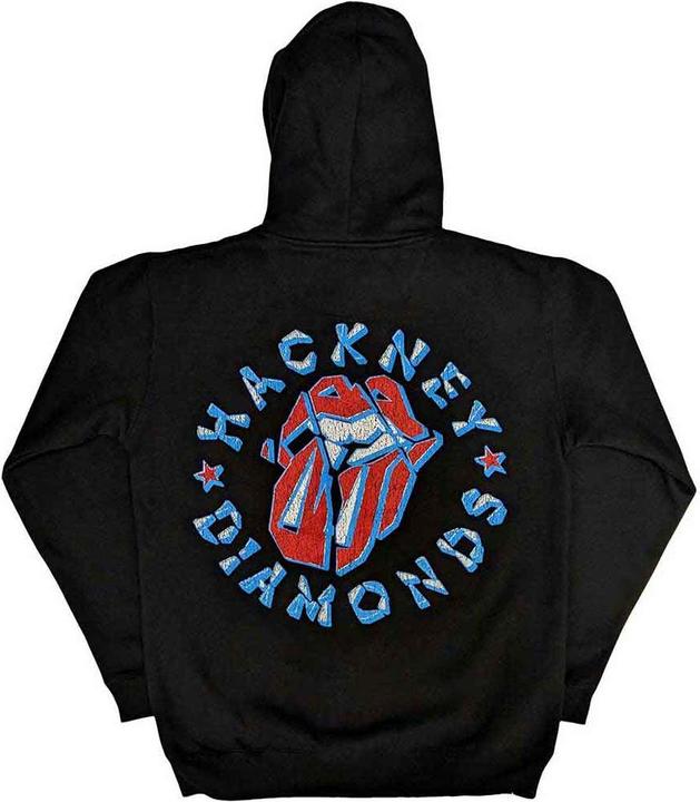 Produktbild The Rolling Stones Erwachsene Hackney Diamonds Stars Pullover Full Zip Hoodie (S)