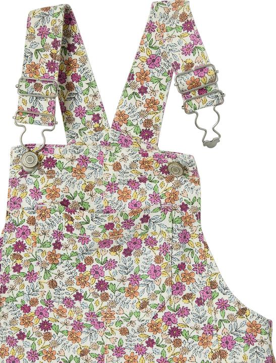 Vertbaudet Gemusterte Mädchen Latzhose mit weitem Bein