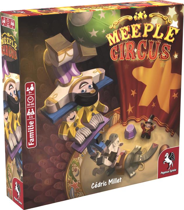 Actual product image Pegasus Meeple Circus (German)