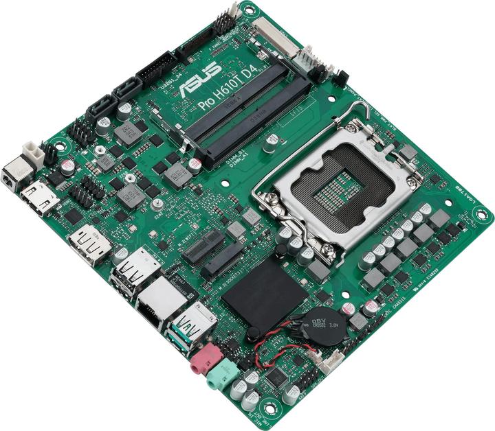 Produktbild ASUS MB PRO H610T -CSM (LGA 1700, Intel H610, Mini-ITX)