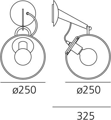 Immagine prodotto Artemide Miconos Wall (951 lm, E27)