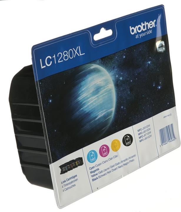 Image du produit Brother LC-1280XLVALBP Value Pack (M, CF, Y, C)