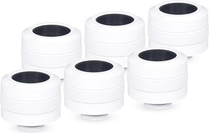 Image du produit Alphacool Raccord hardtube 16mm Pro Eiszapfen G1/4, 6-Pack