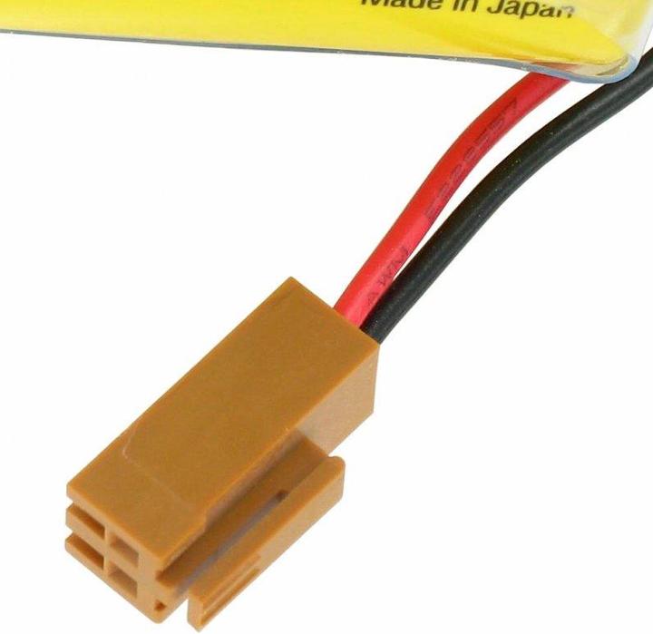 Actual product image AccuCell Batterie BR-CCF1TH CNC, BR-C mit Kabel und Stecker, GE FANUC CNC 16i, 18 (1 pcs., Device specific, 5000 mAh)