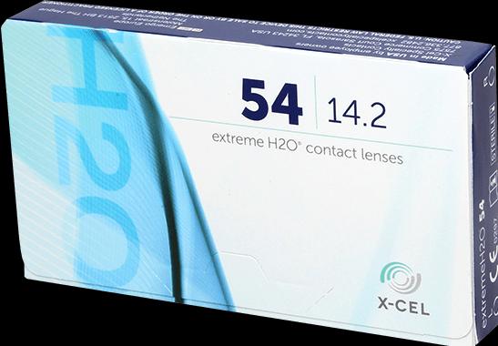 Produktbild Extreme H2o 54% 14.2 (6 Stück, Monatslinse, Sphärisch)