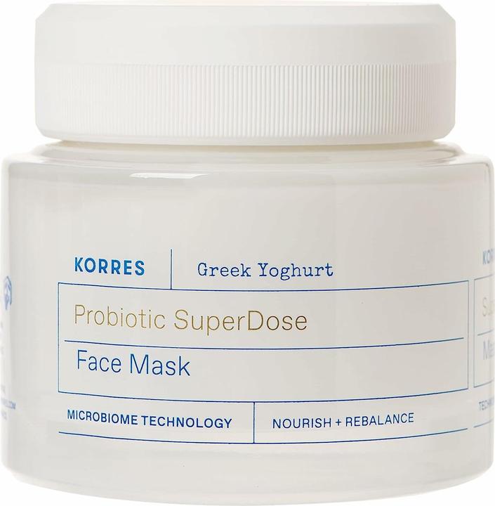 Korres Greek Yogurt Probiotic SuperDose Face Mask (100 ml)